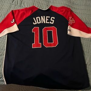 Mens XL Chipper Jones jersey